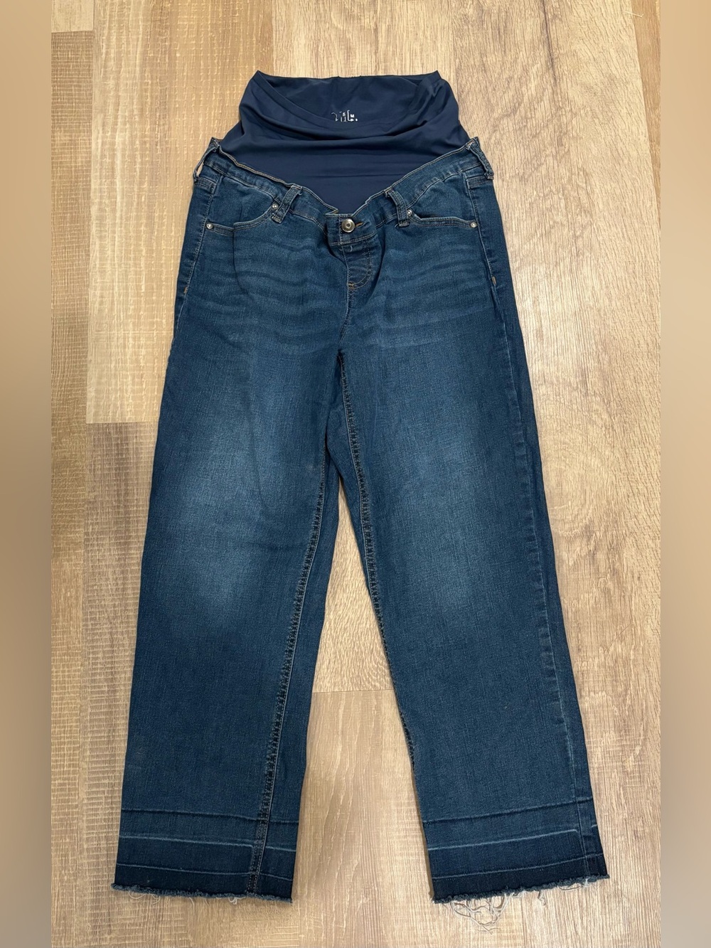 Time and Tru Dark Blue Maternity Jeans